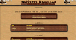 Desktop Screenshot of geldersedambond.nl